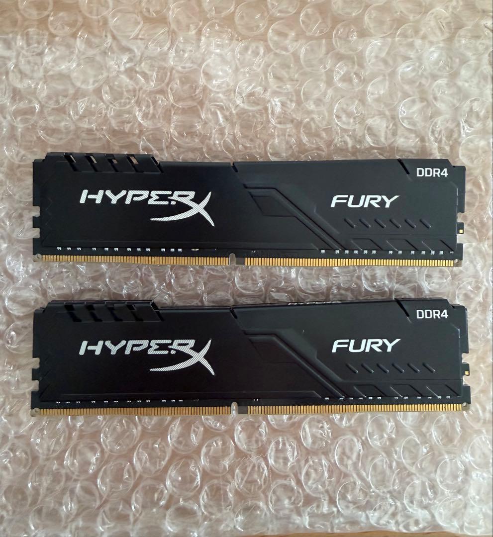 HYPERX FURY DDR4 32GBメモリモジュール　動作未確認