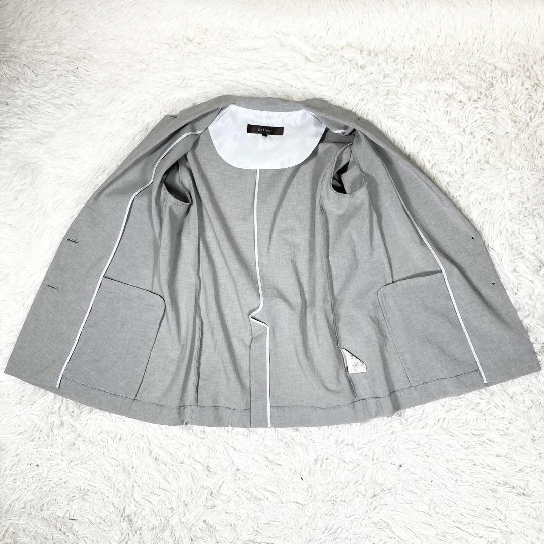 2024リフレクト　サマースーツ　セットアップ　ウォッシャブル　UVカット