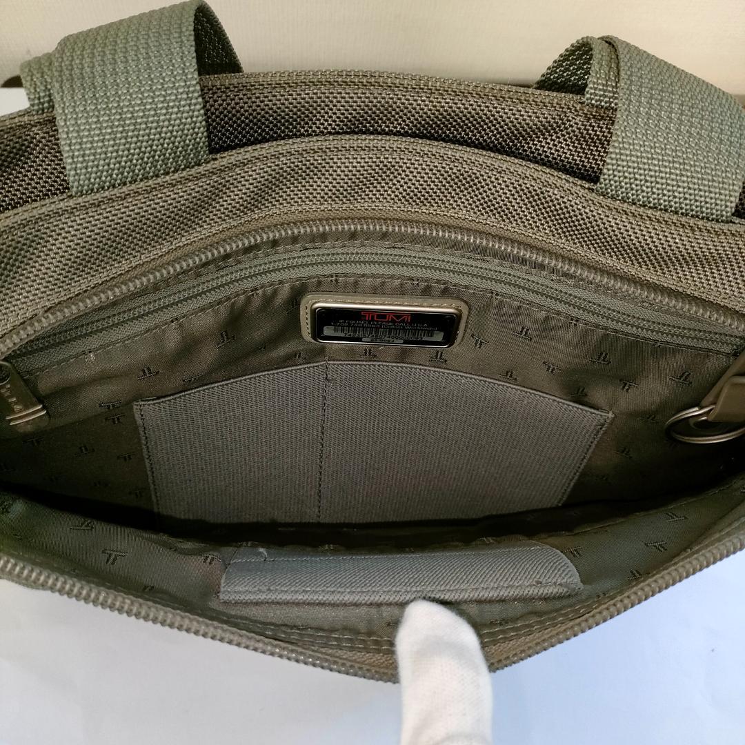 【中古】TUMI　26190S4　スモールトート　グレー　通勤　通学　多機能