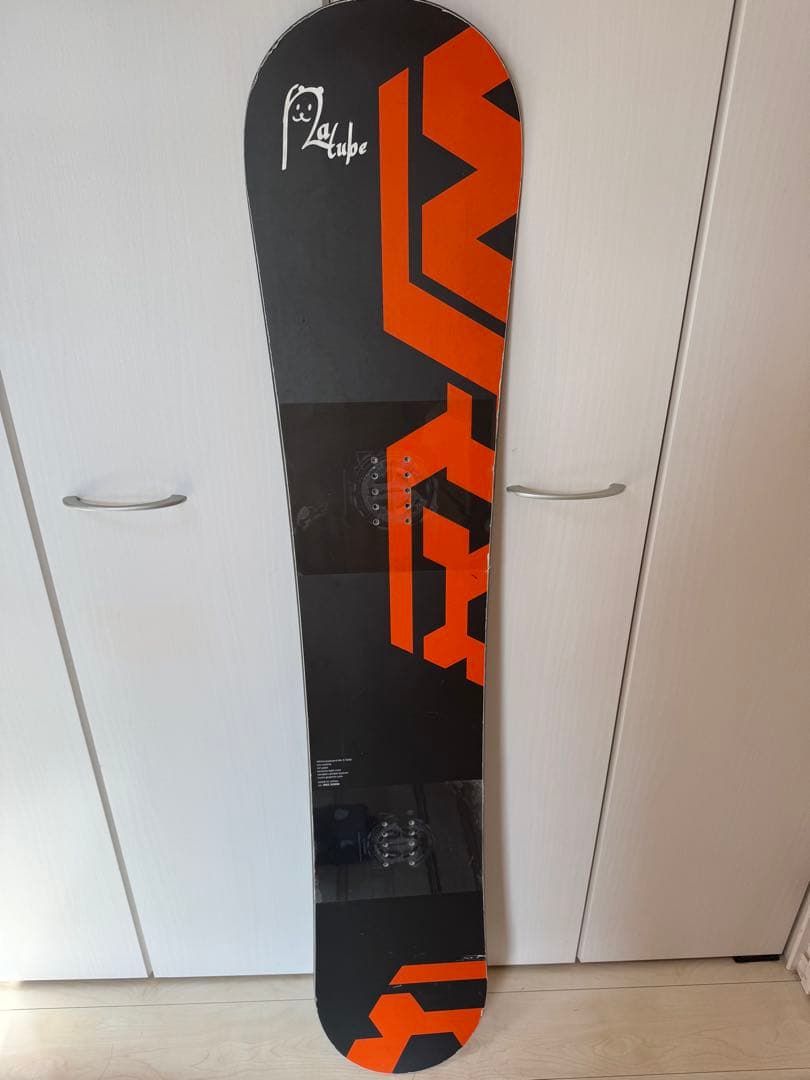 WRX MK-S 154スノーボード オレンジ/ブラック