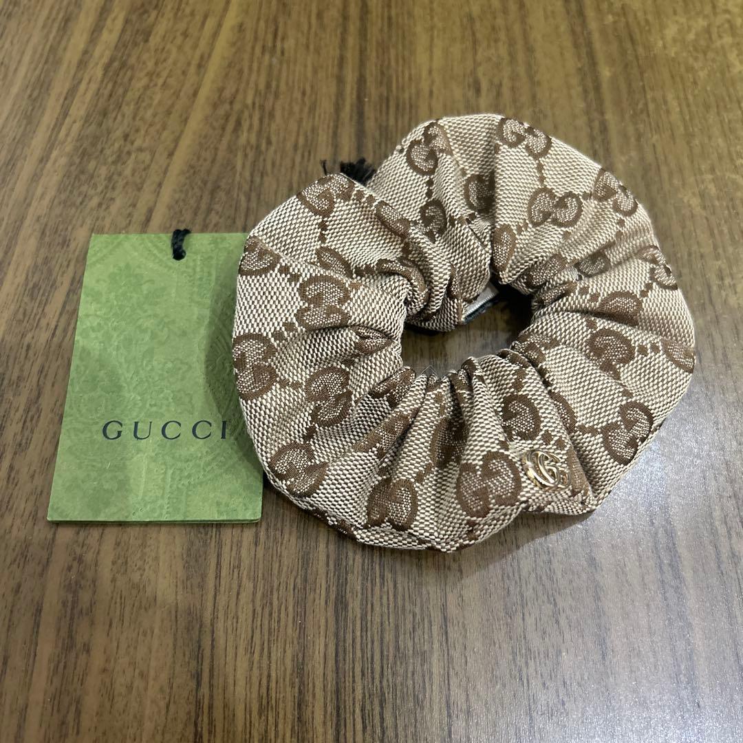GUCCI GGシルク シュシュ 箱なし