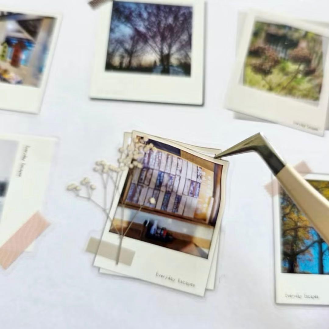 ⑤☆海外マステ☆ 仙女丸 さん 立可拍 photo 写真 ダイカット