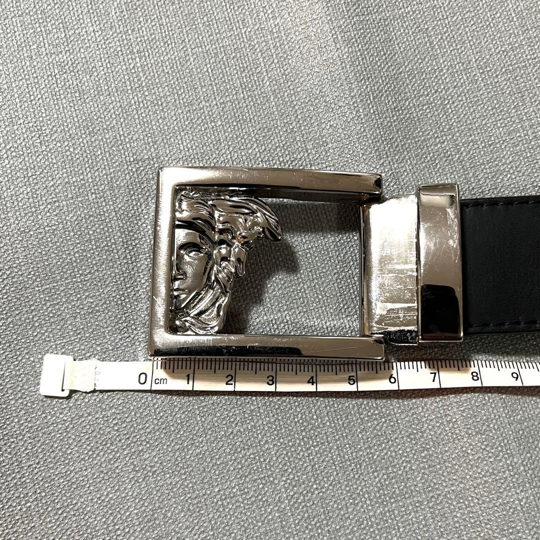 七五〇丸 ✨VERSACE ヴェルサーチ メデューサ ベルト レザー