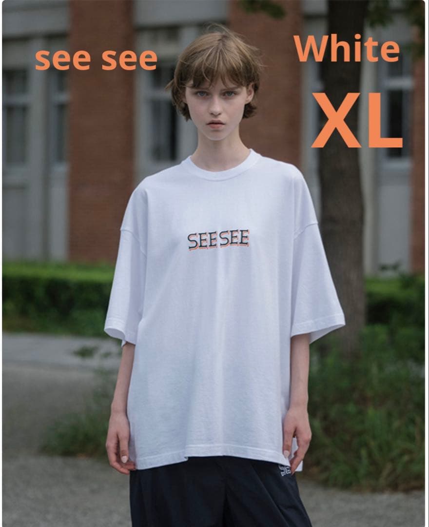 トップス see see NEW BASIC SS TEE OFFICIAL XL