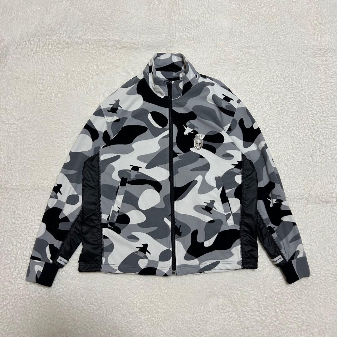 マンシングウェア グランドスラム ライナー付 中綿 ジャケット ブルゾン 黒 M