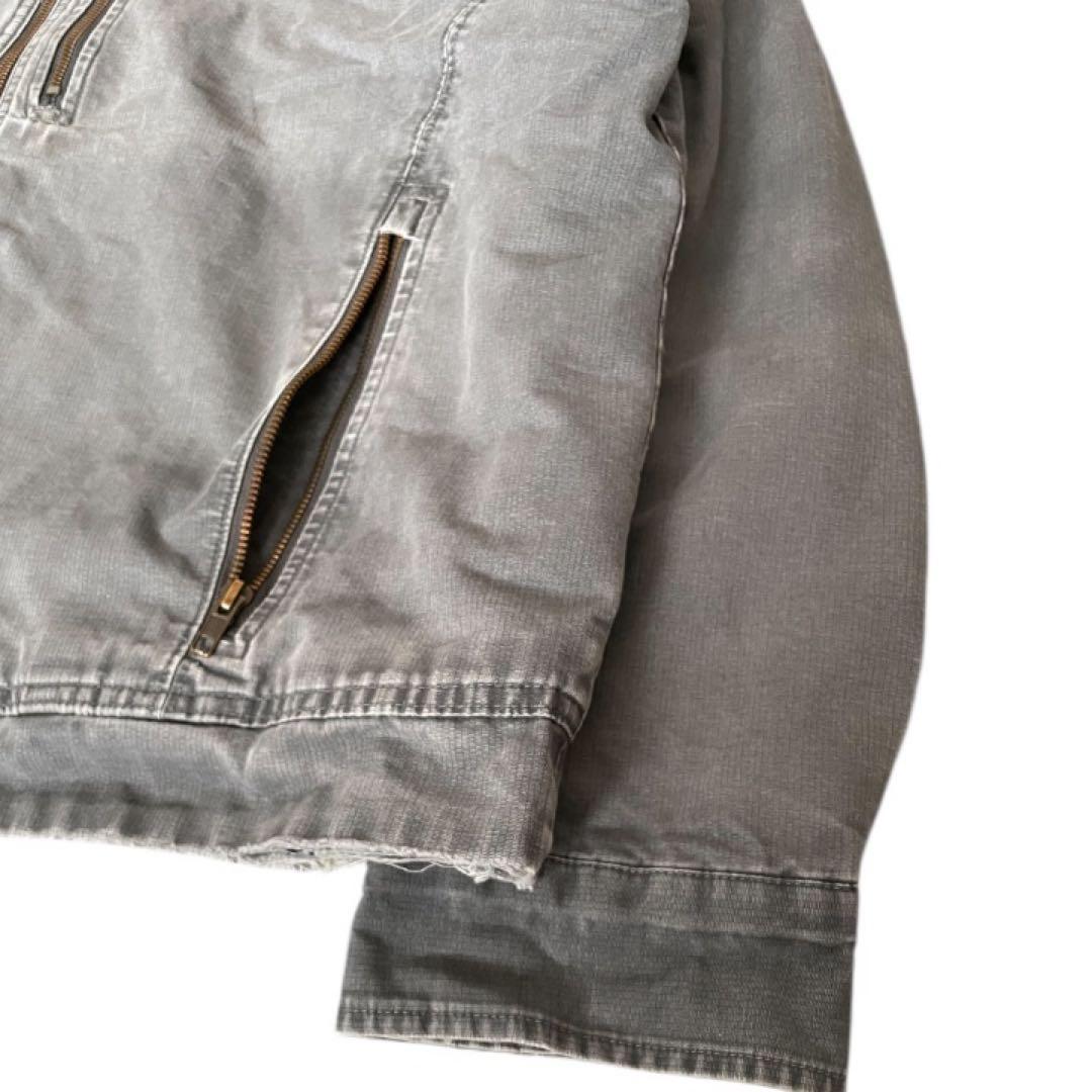 L.L.Bean襟ボア中綿ワークジャケット グレービッグサイズ フェード防寒古着