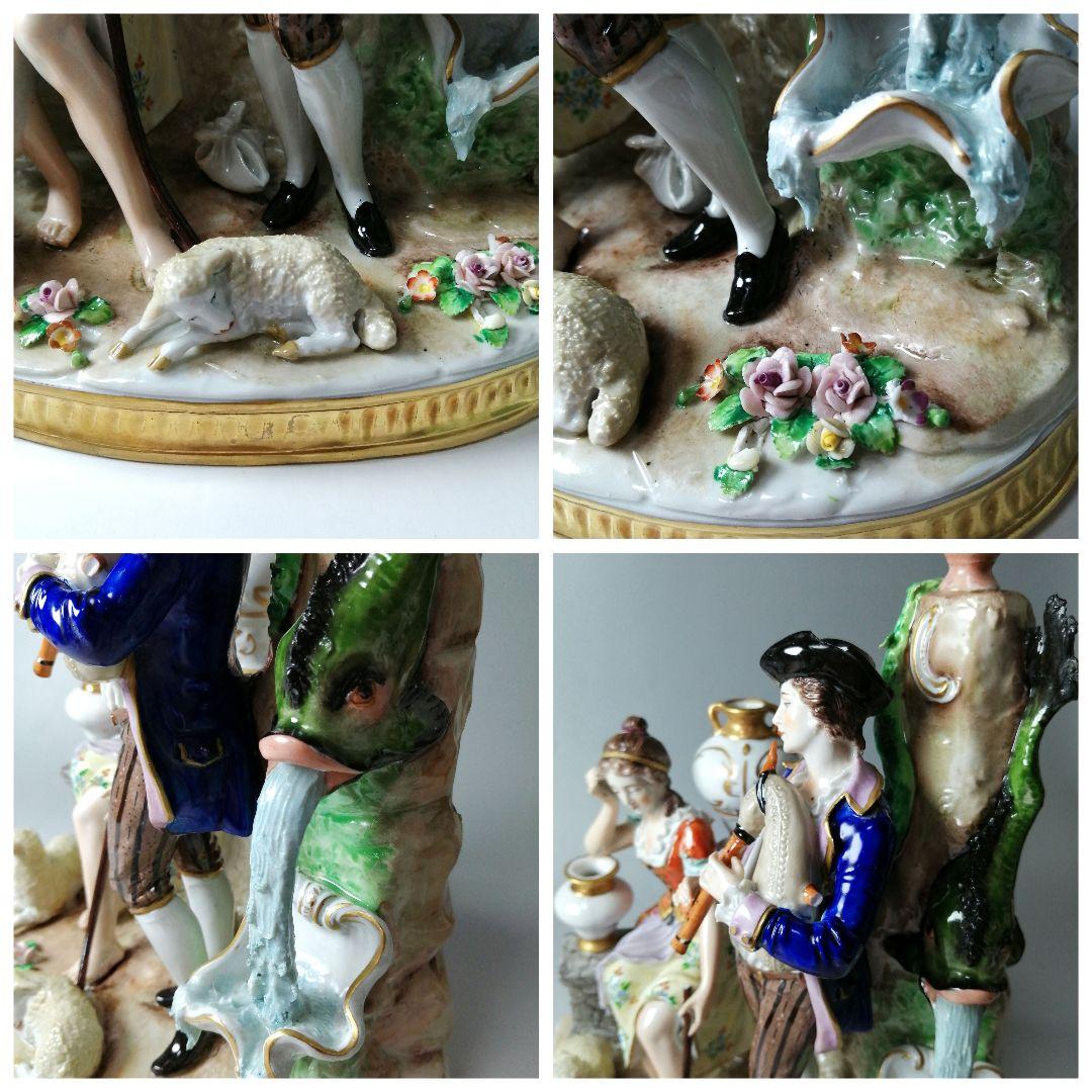 ジッツェンドルファ シッツェンドルフ　フィギュリン人形　ジッツェンドルフ　ドイツ