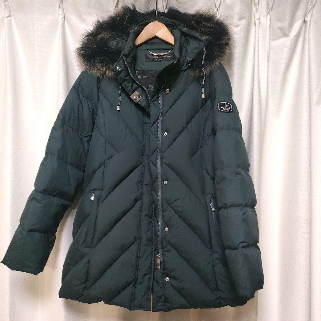 【美品】ジャンルイシェレル ファー付き ダウンコート