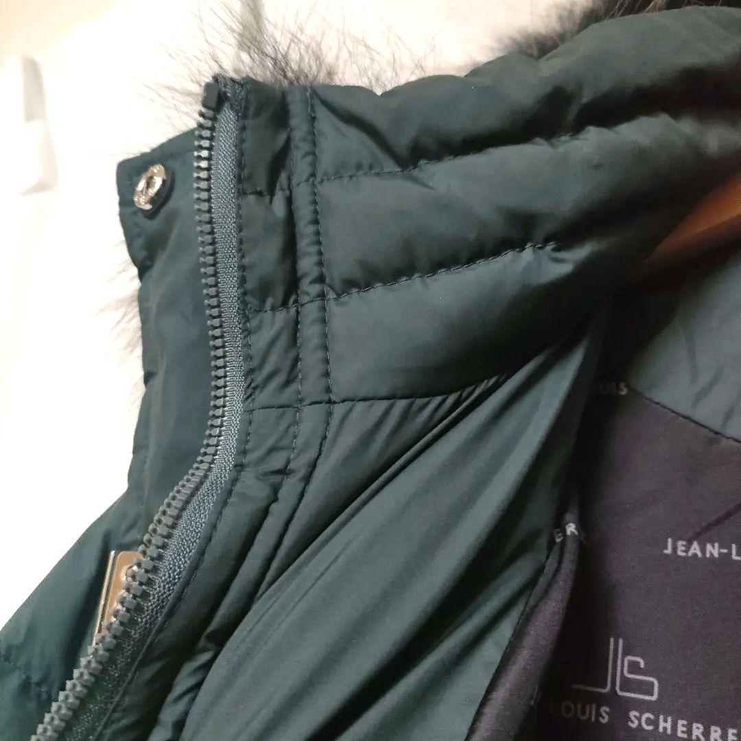 【美品】ジャンルイシェレル ファー付き ダウンコート