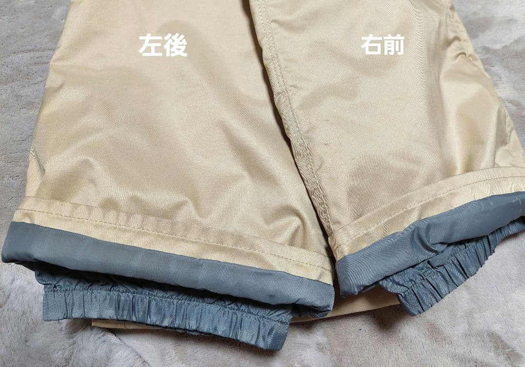 クリーニング済 GOLDWIN スキーウェア 上下セット 160サイズ 女の子