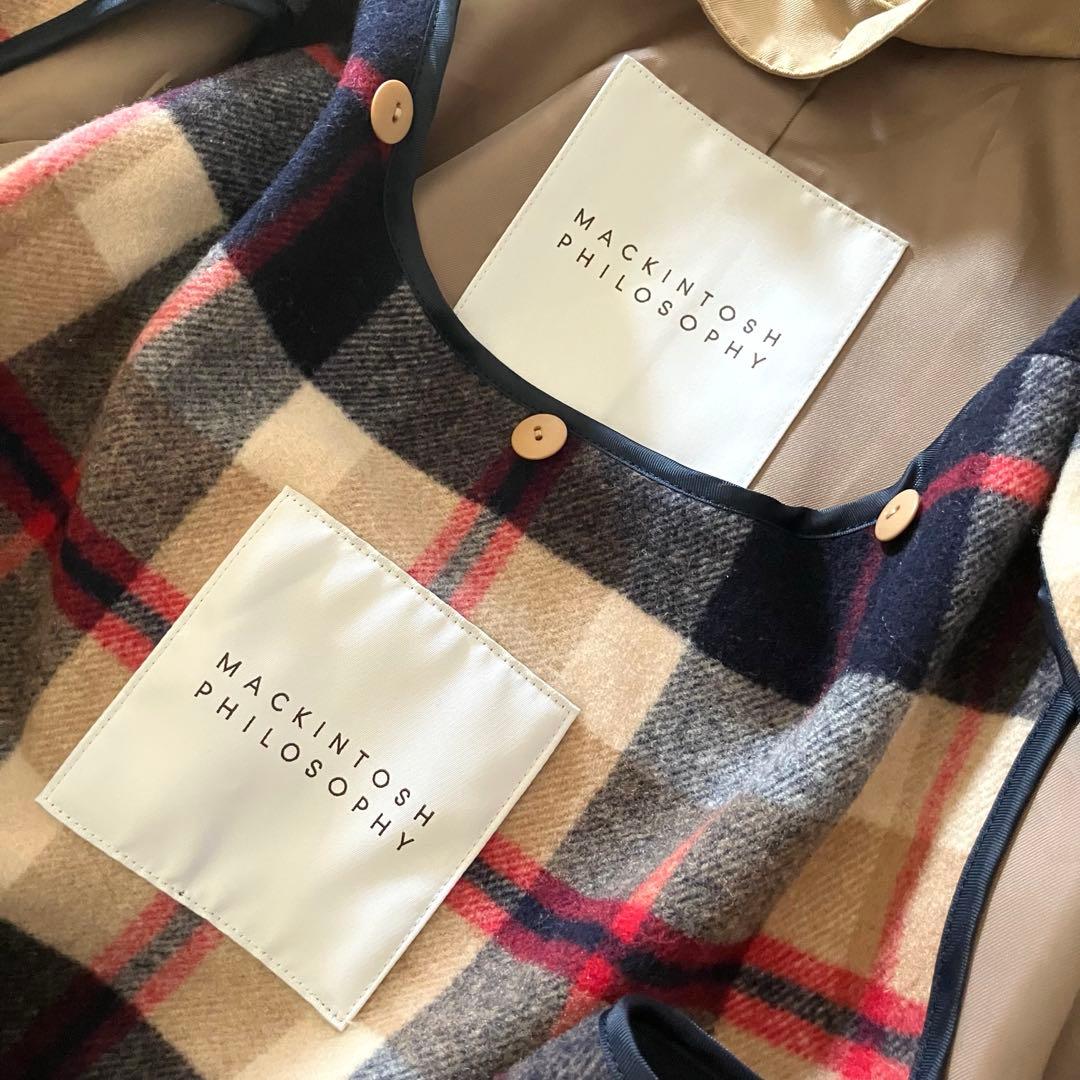 マッキントッシュフィロソフィー ライナー付きトレンチコート