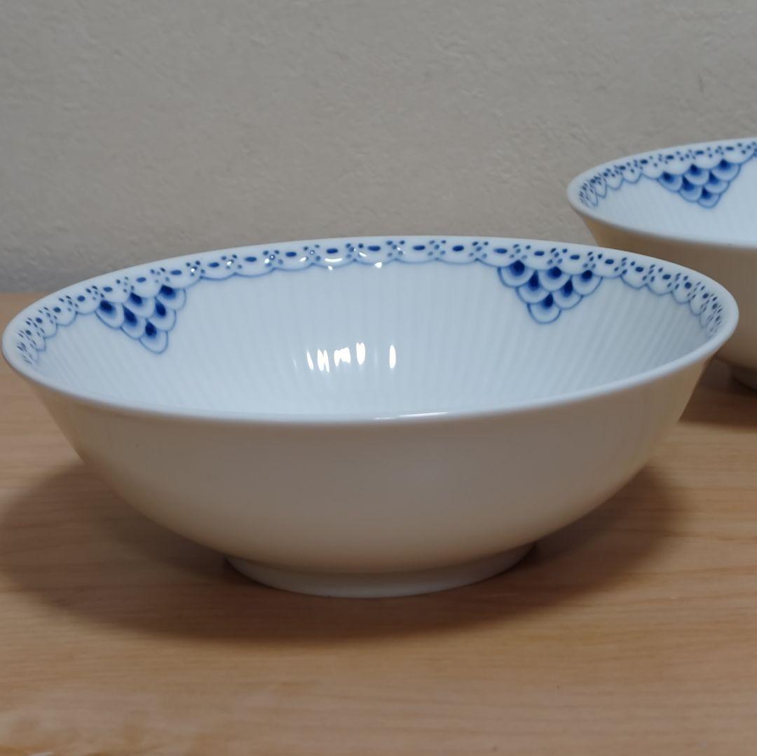 ロイヤル・コペンハーゲンプリンセス ボウル 16cm2個セット