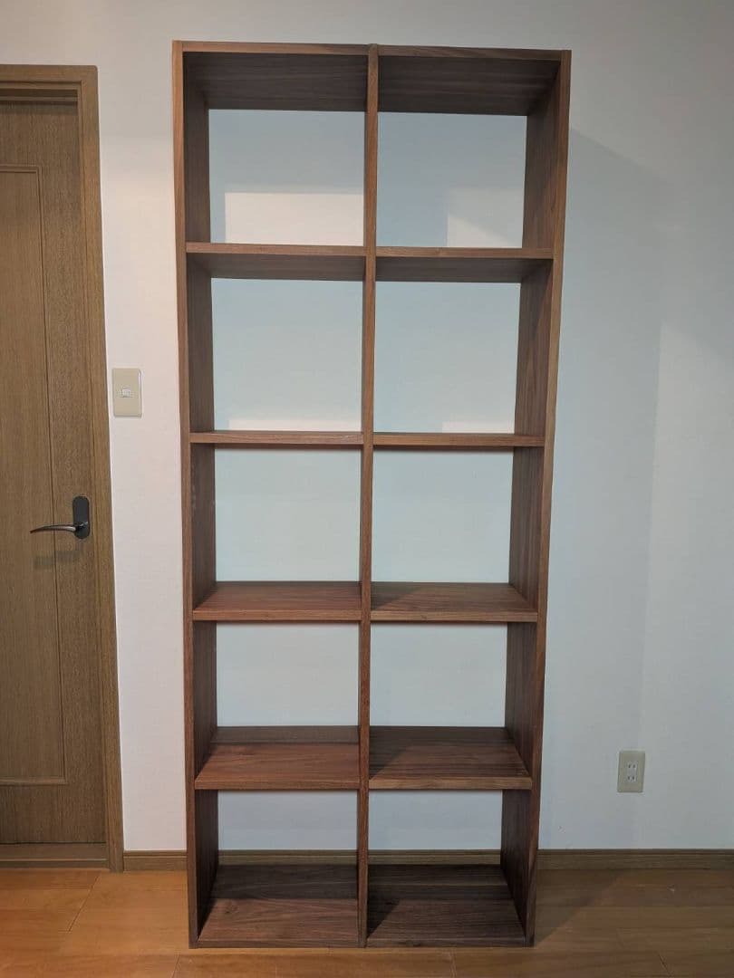 《送料込》無印 スタッキングシェルフ 5×2 木製家具 棚 ラック収納MUJI