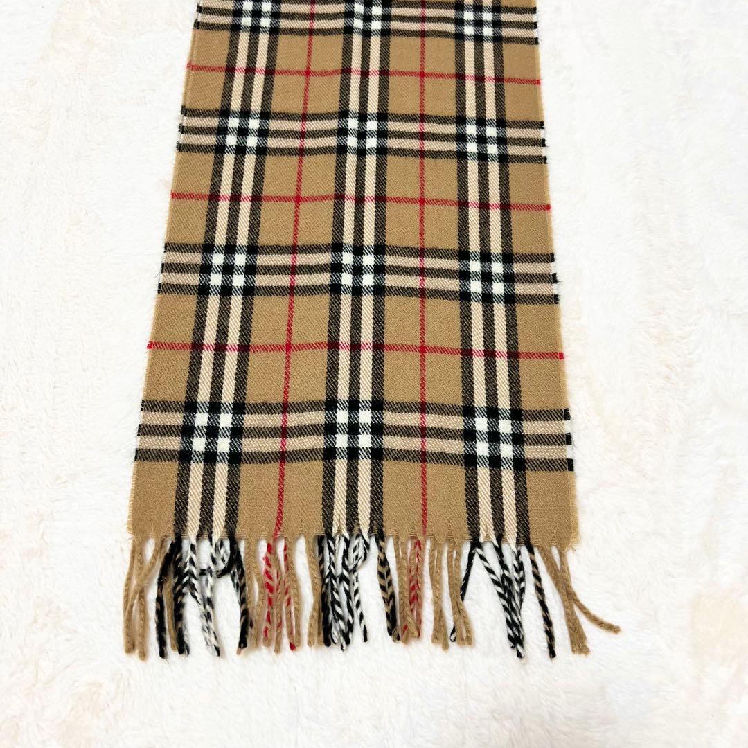 BURBERRY バーバリー ロンドン✨️英国製　ノバチェック　羊毛　マフラー