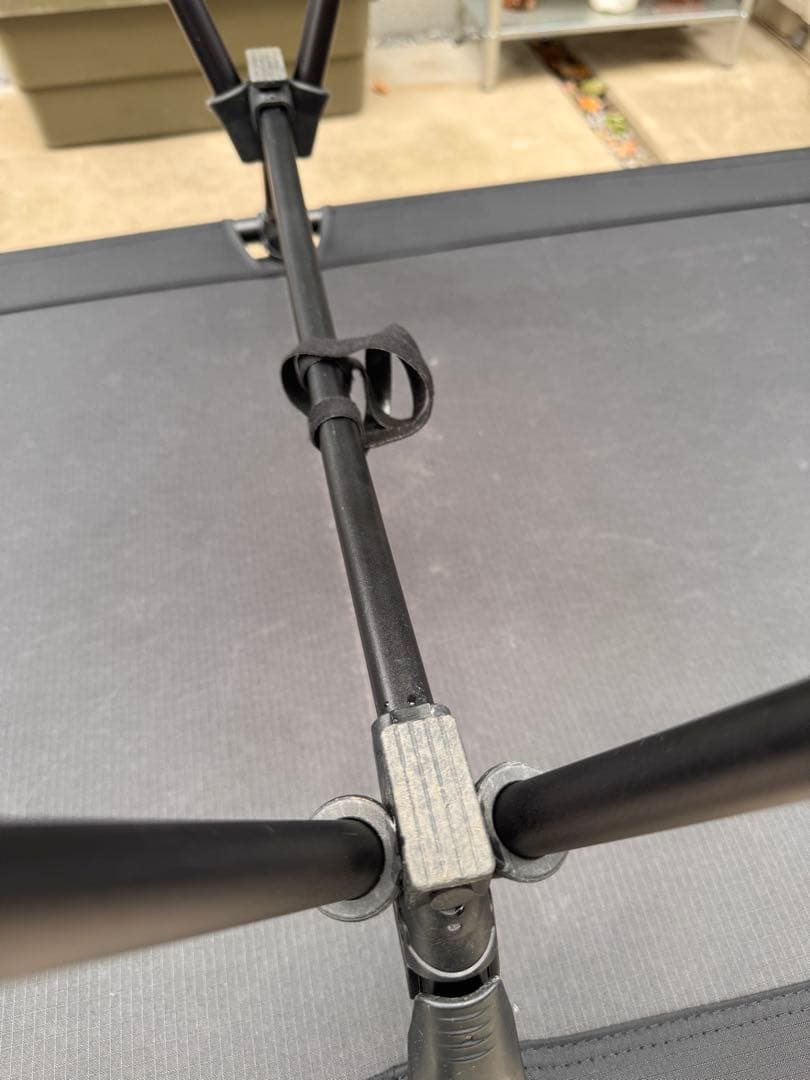 WAQ 2WAY キャンプ コット　ブラック