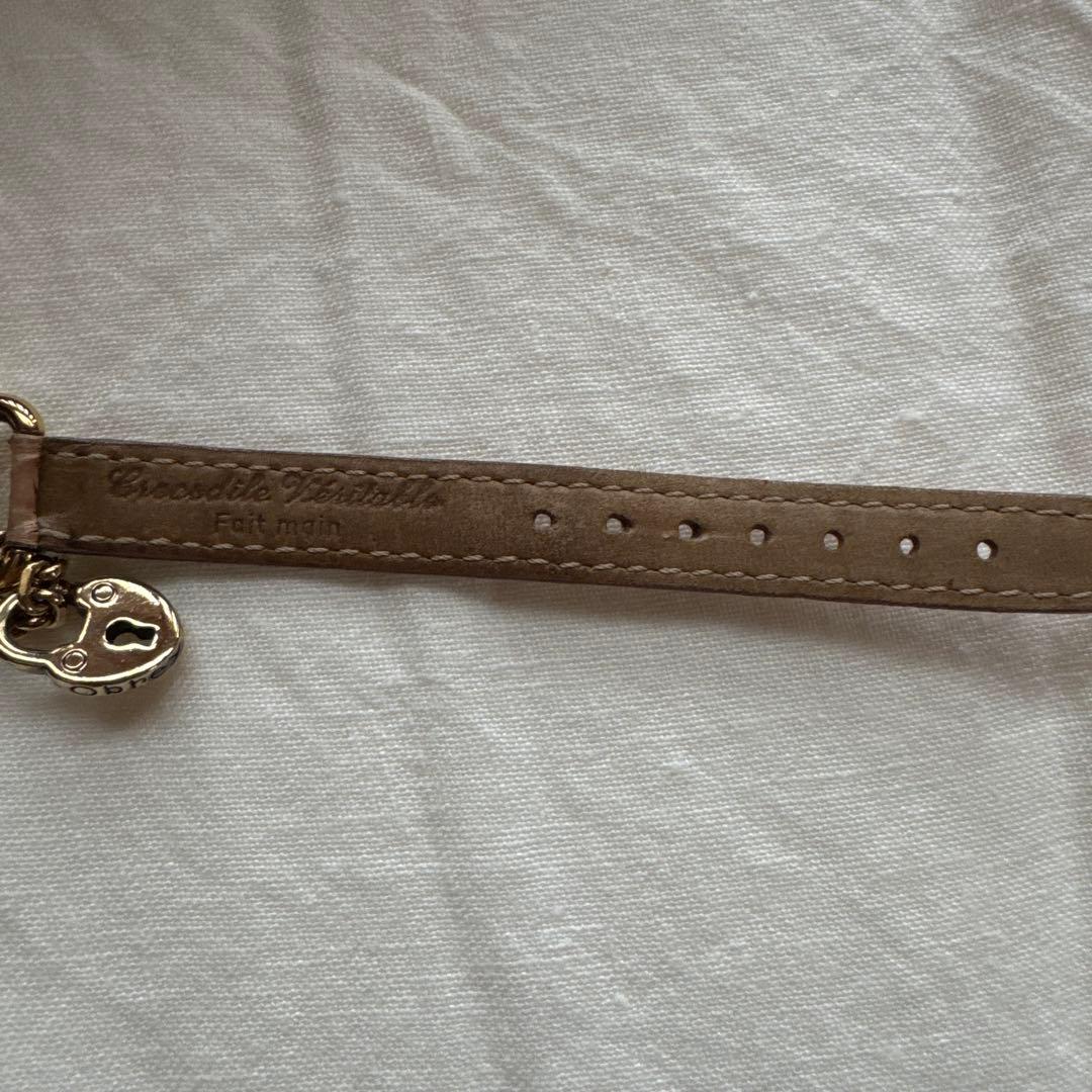 Obrey オブレイ　ハンドメイド　ヴェルメイユ　レディース腕時計　稼働中