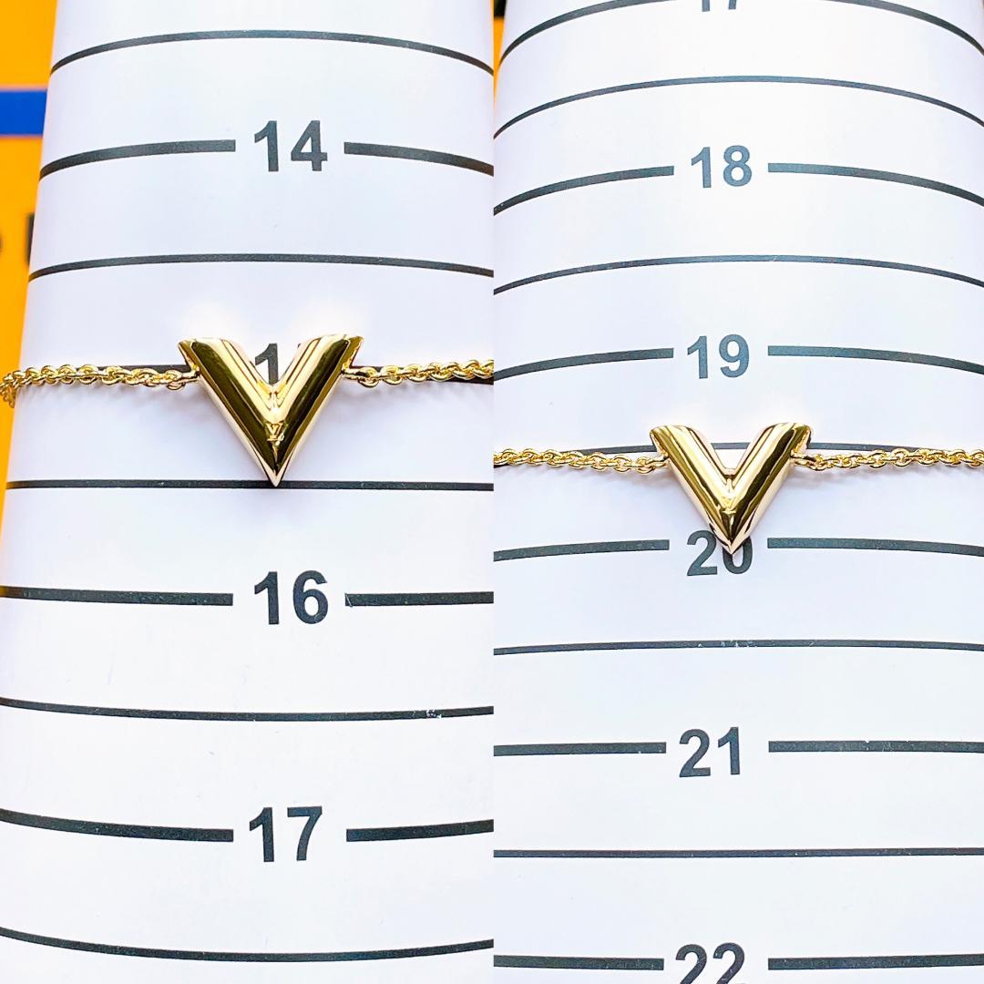 ◇ルイヴィトン◇M61084 エセンシャル ブレスレット ゴールド LE1105