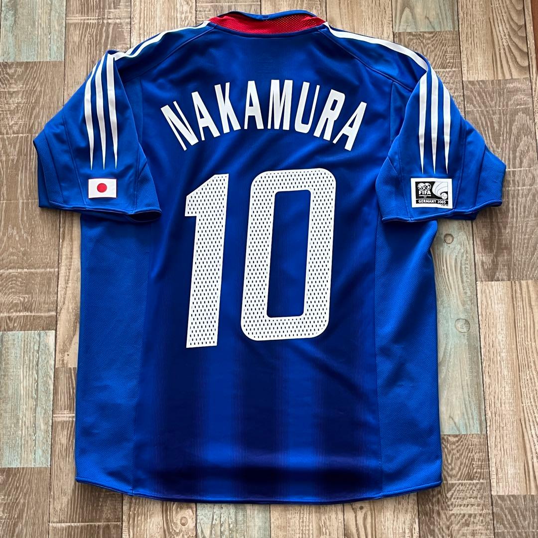 日本代表 横浜FC 中村俊輔 2005コンフェデ杯 ユニフォーム