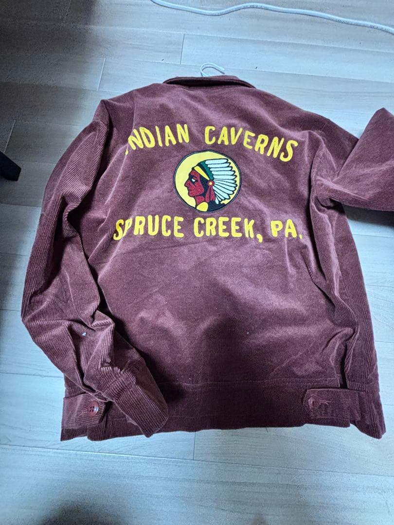 Backers バーガンディ コーデュロイ ジャケット アメカジ