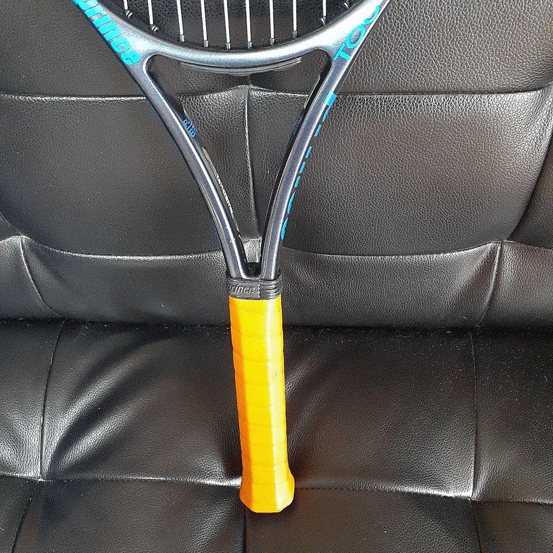 硬式テニスラケット 高弾性カーボン+テキストリ－ム×ザイロン+高分子エラストマー