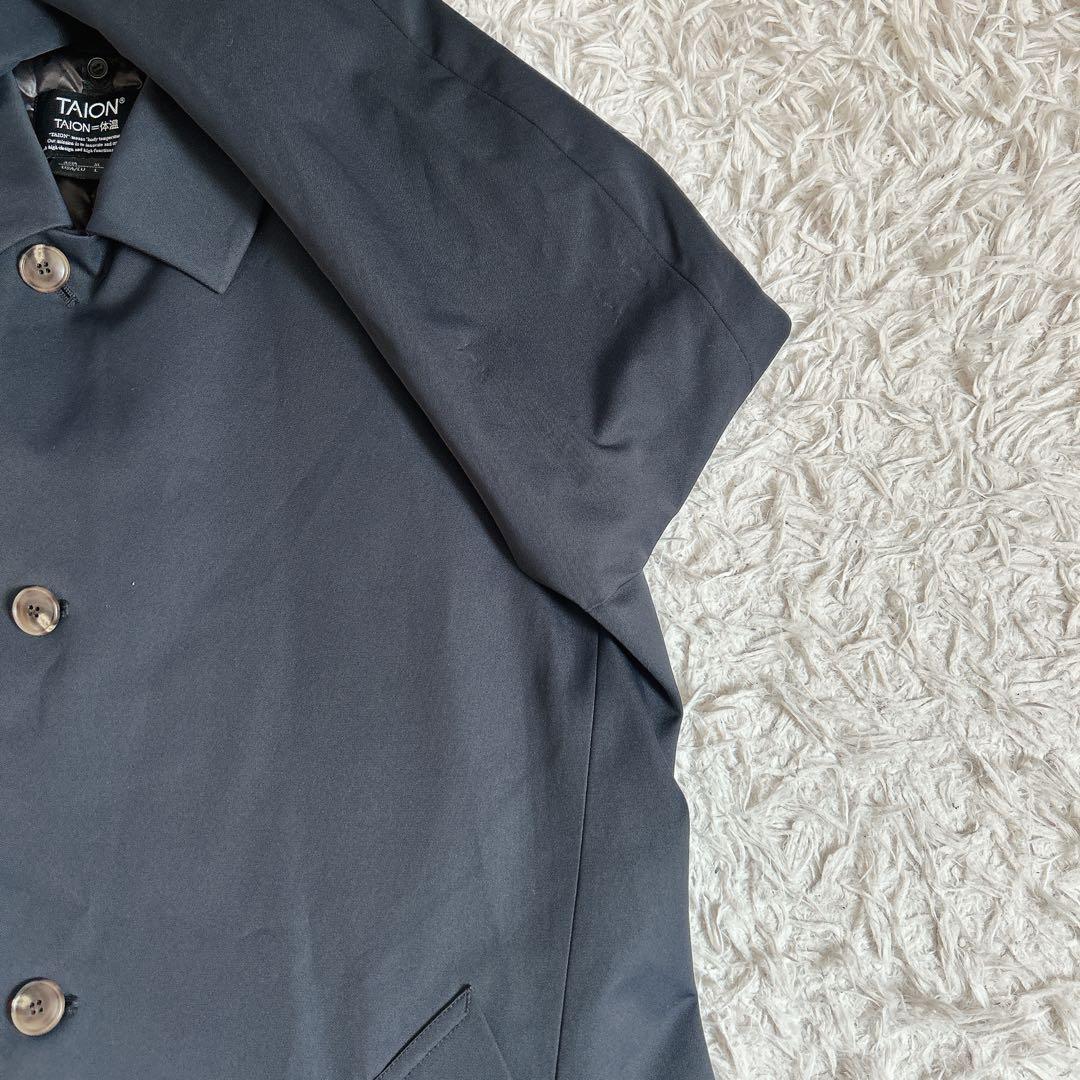 美品⁂タイオン⁂メルローズ⁂ダウンライナー付ステンカラーコート　3way XL