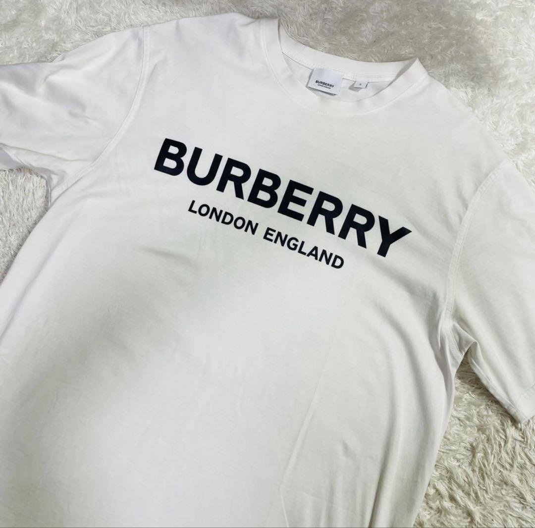BURBERRY ロゴ Tシャツ ホワイト