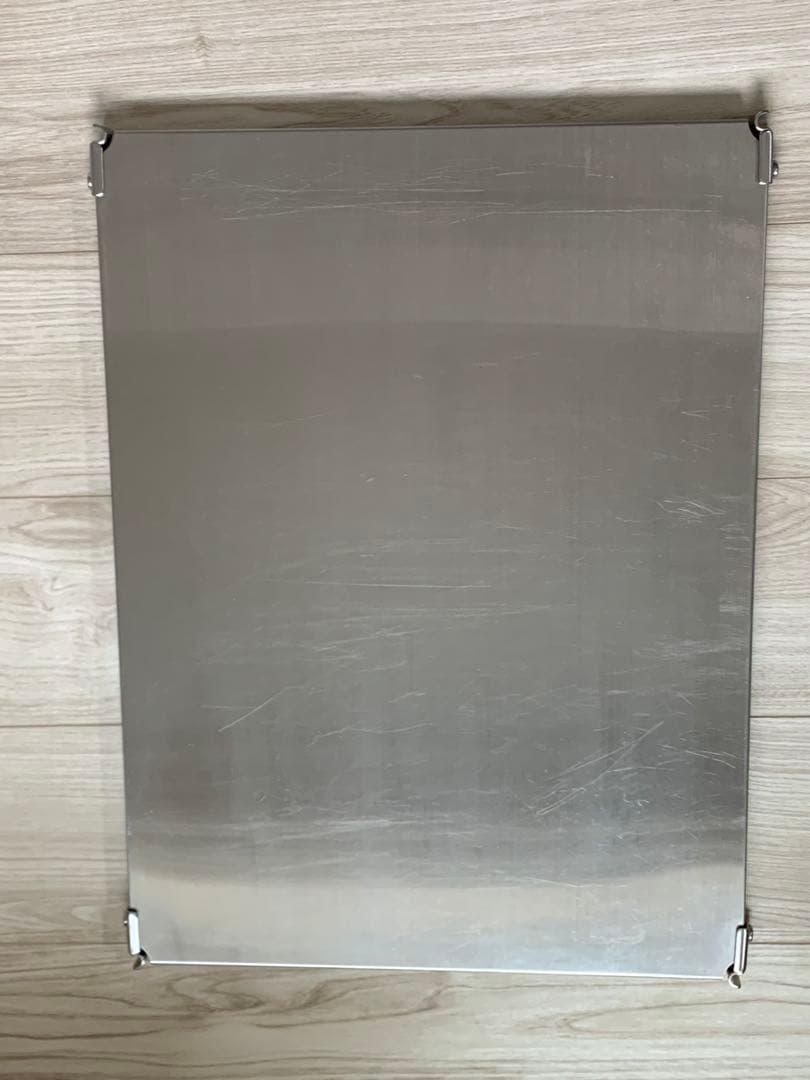 【棚板、トレーのみ】ステンレスユニットシェルフワゴンセット