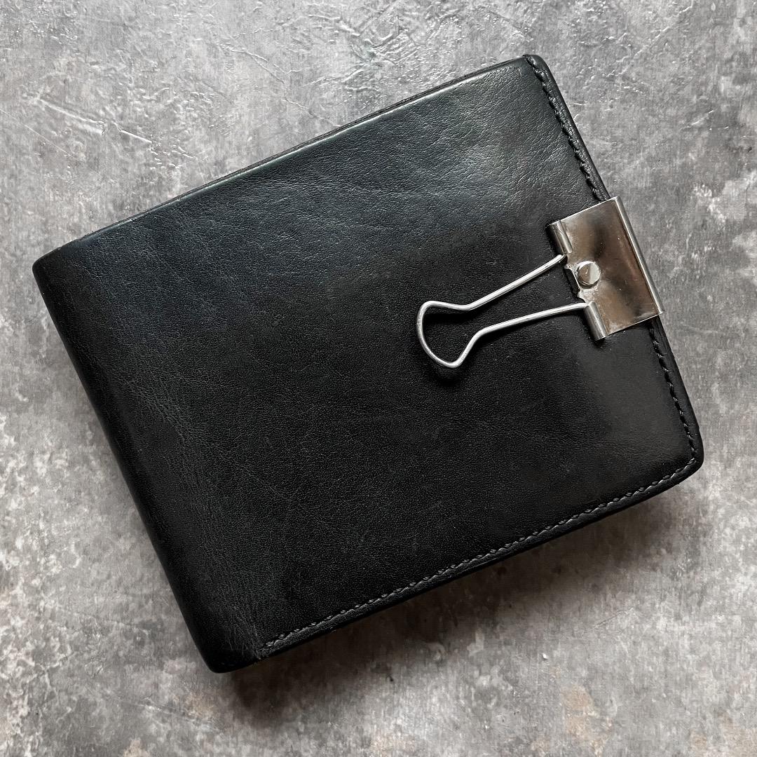 ED ROBERT JUDSON【GEM】クリップ　ハーフウォレット 黒 財布