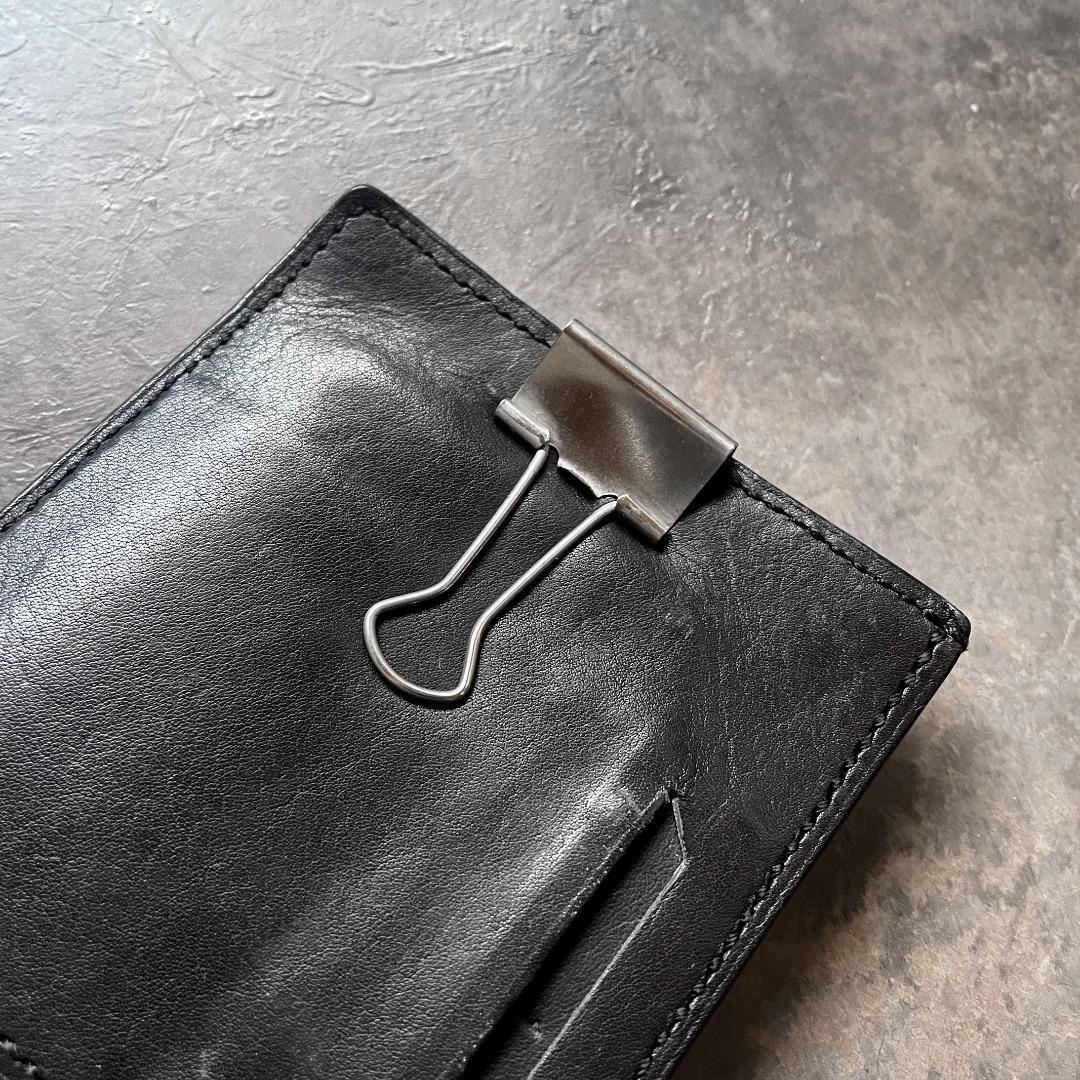 ED ROBERT JUDSON【GEM】クリップ　ハーフウォレット 黒 財布