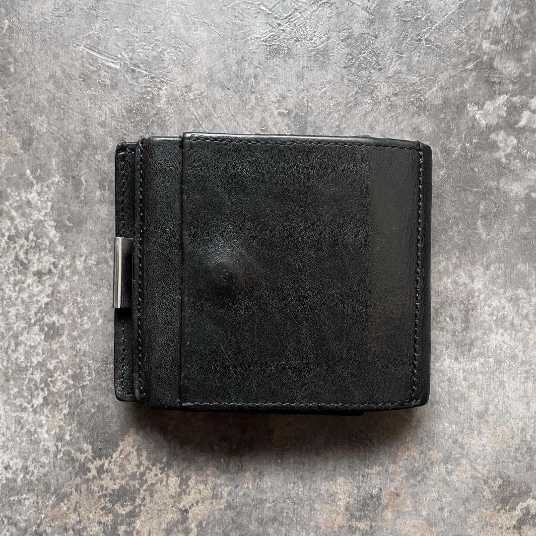ED ROBERT JUDSON【GEM】クリップ　ハーフウォレット 黒 財布