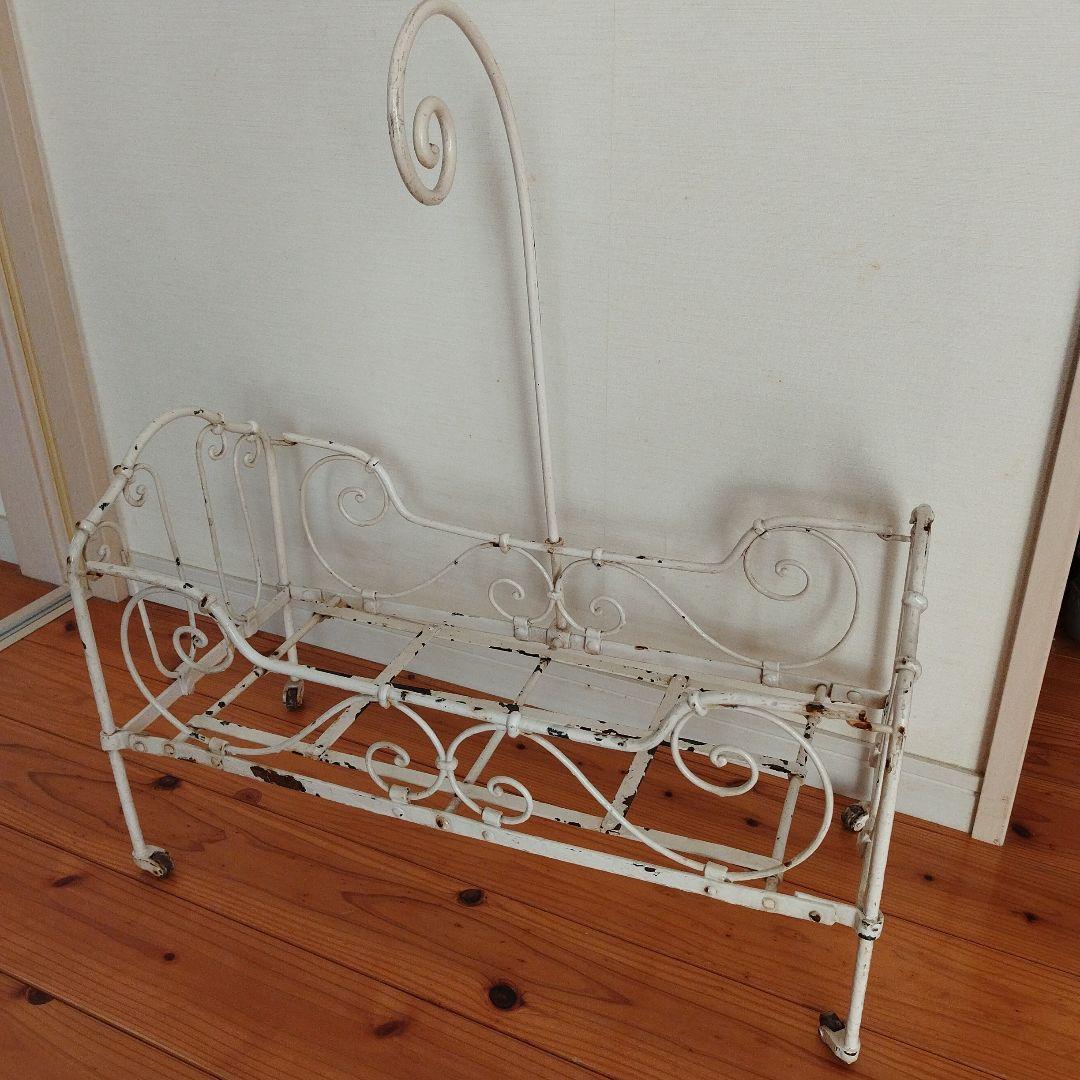 アンティーク　アイアン　スリッパ入れ　ガーデニング