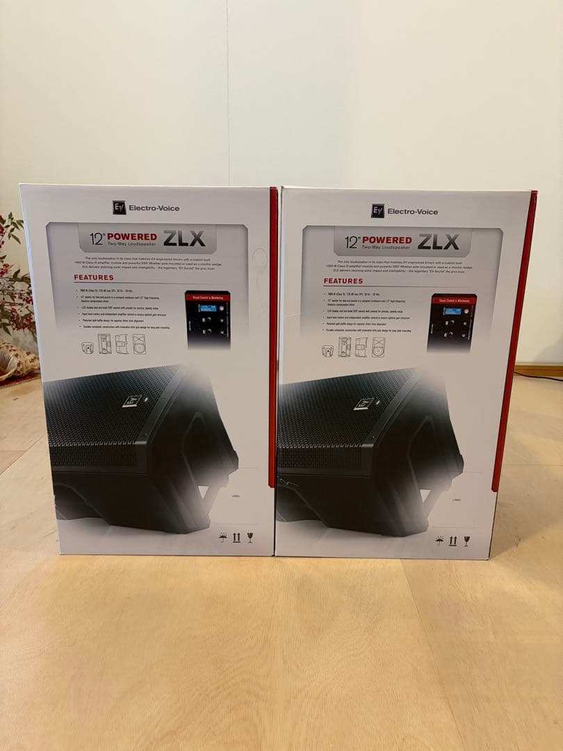 RJay FloEV ZLX-12Pパワードスピーカーペア、オヤイデ PA