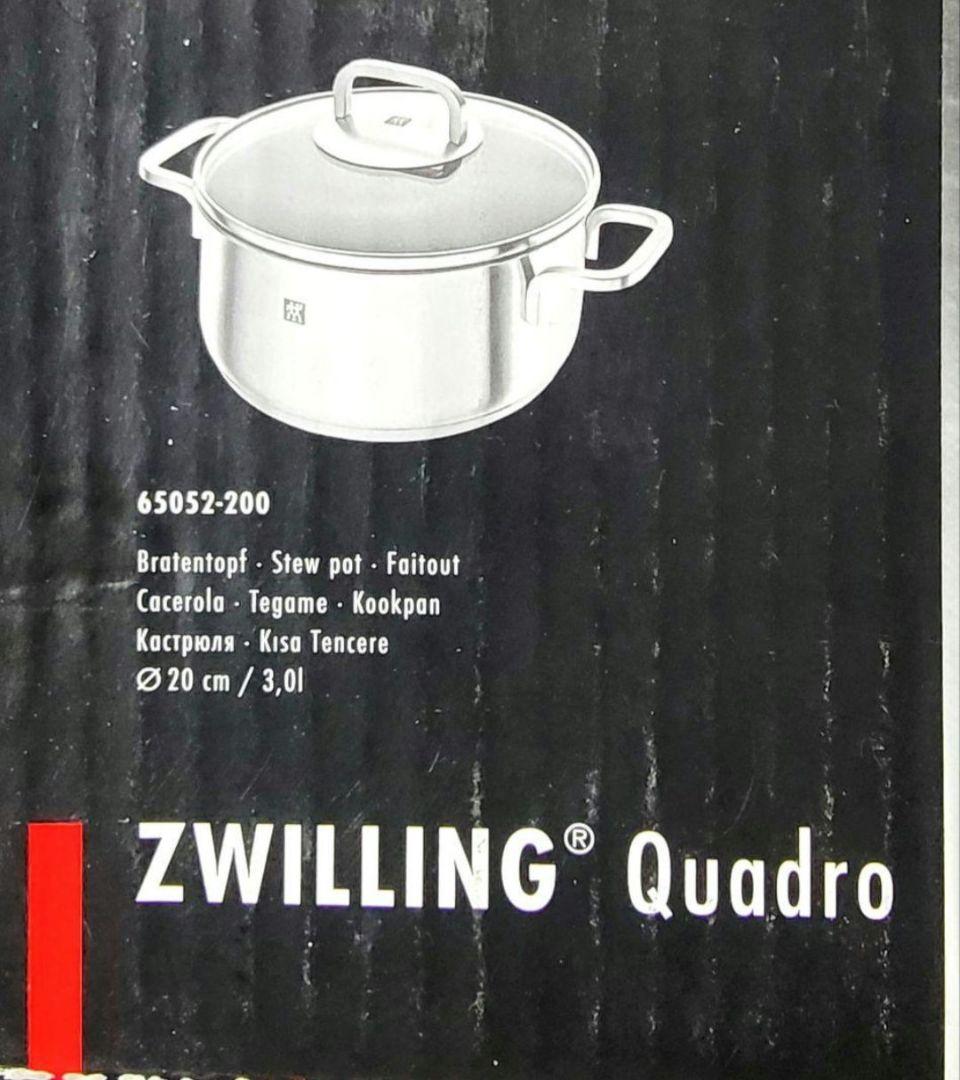 新品　ZWILLING J.A HENCKELS Quadro 両手鍋 20cm