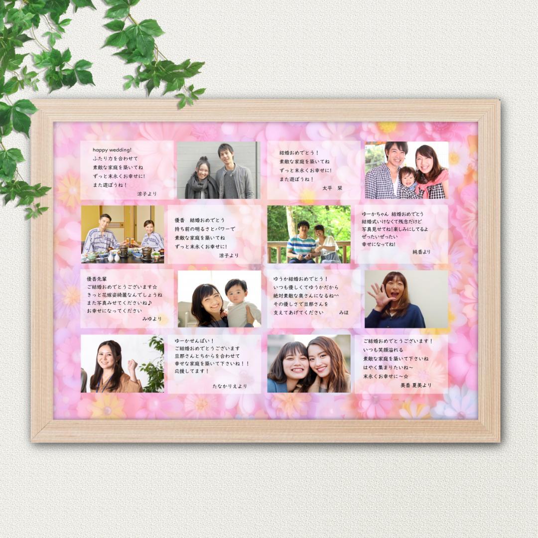 背景 柄 サンプルページ とむぅフォト ウェルカムボード 七五三 お宮参り