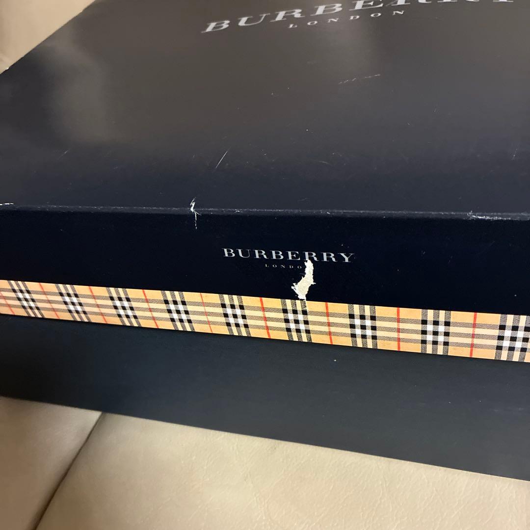 BURBERRY 綿毛布 高級シール織140x200cm
