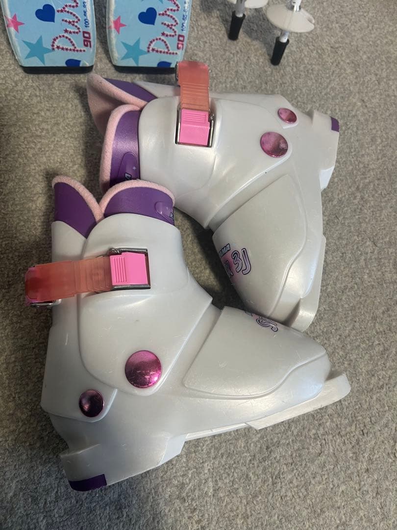 90㎝ スキー板 ブーツ ストック