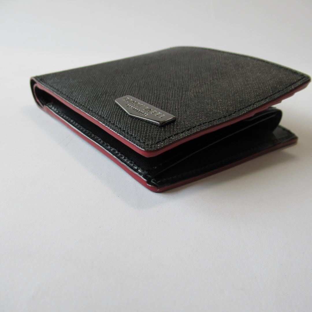 ブラックレーベルクレストブリッジ新品ブラック 2つ折りウォレット / 財布