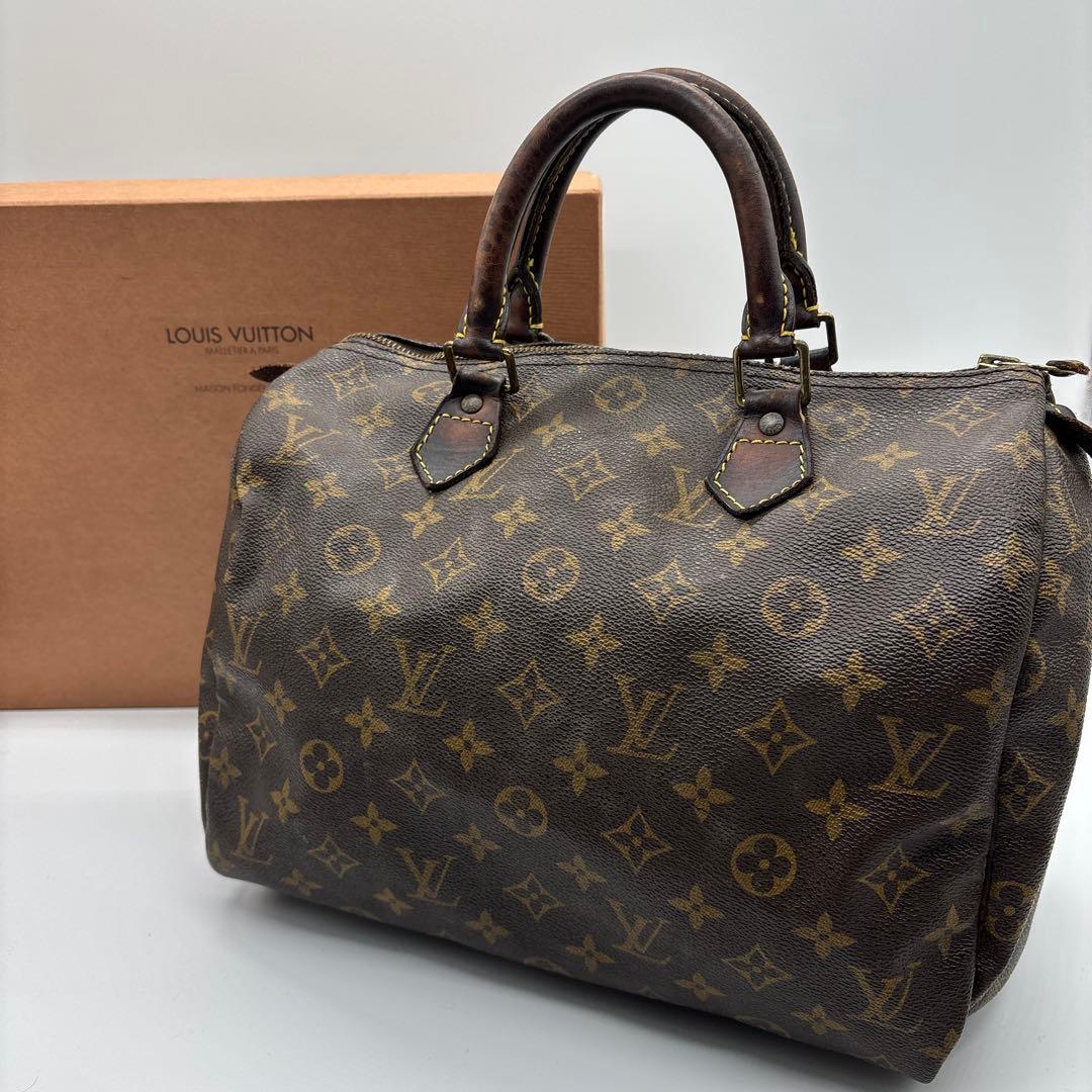 LOUIS VUITTON スピーディ 30 モノグラム ハンドバッグ