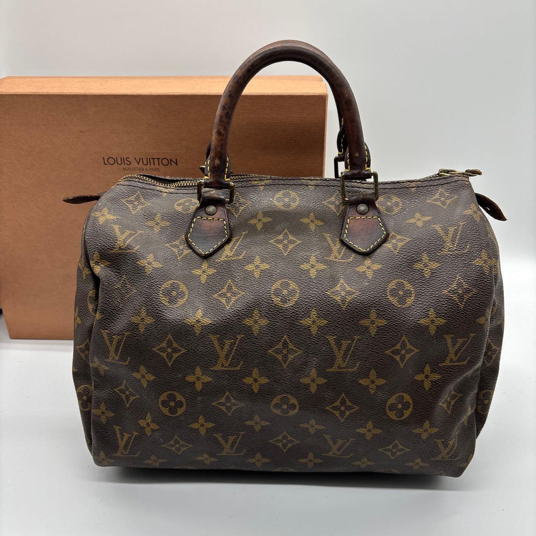 LOUIS VUITTON スピーディ 30 モノグラム ハンドバッグ