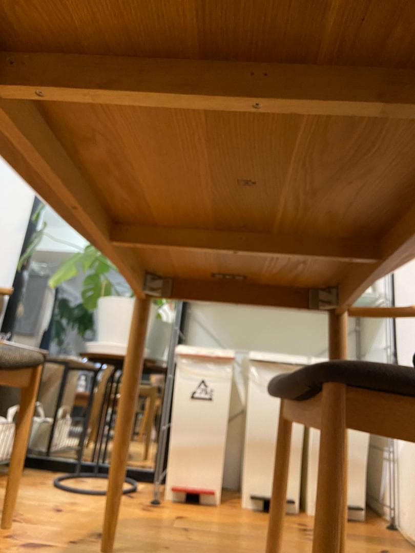 【白半木材】ホワイトオーク　ダイニングテーブル