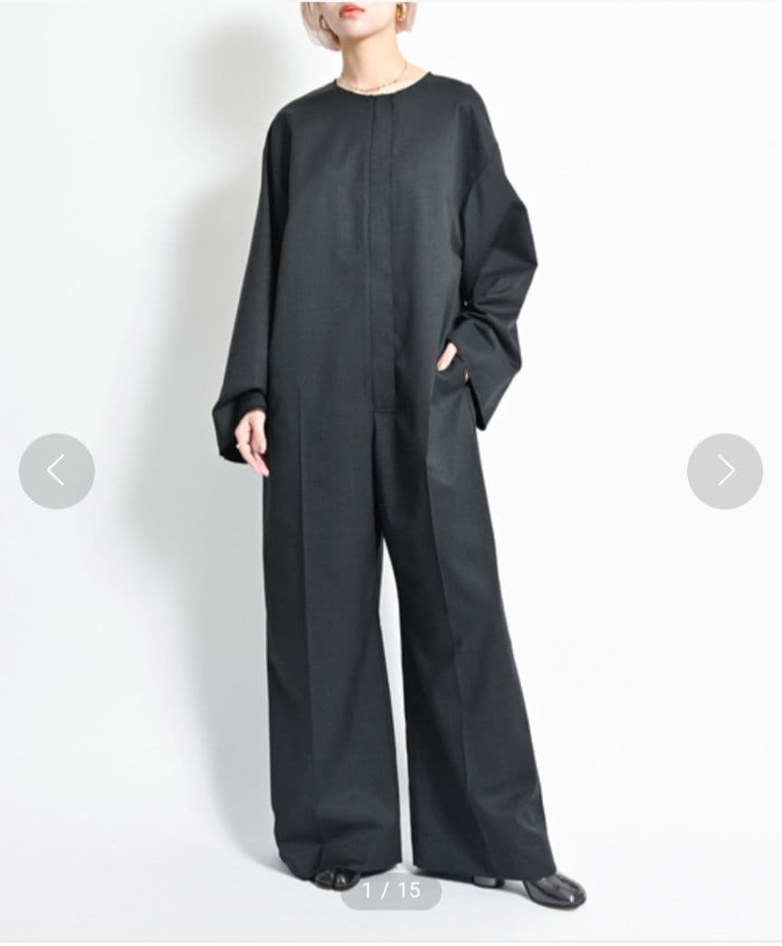 シティショップ　WOOL ジャンプスーツ　オールインワン　美品