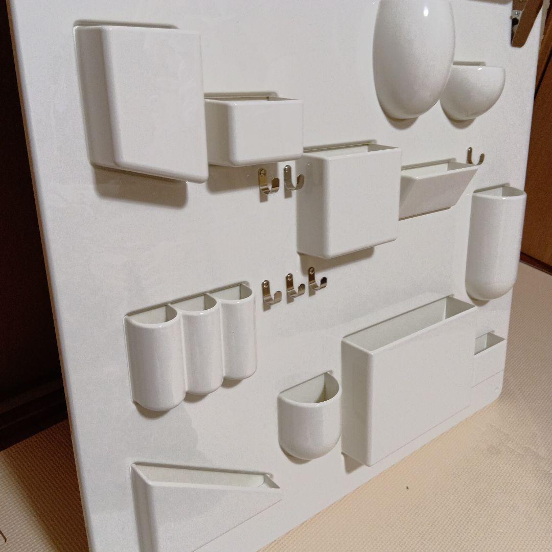 レア商品　希少　ウーテンシロ　壁掛け収納　イタリア製　完売品　ヴィンテージ　白