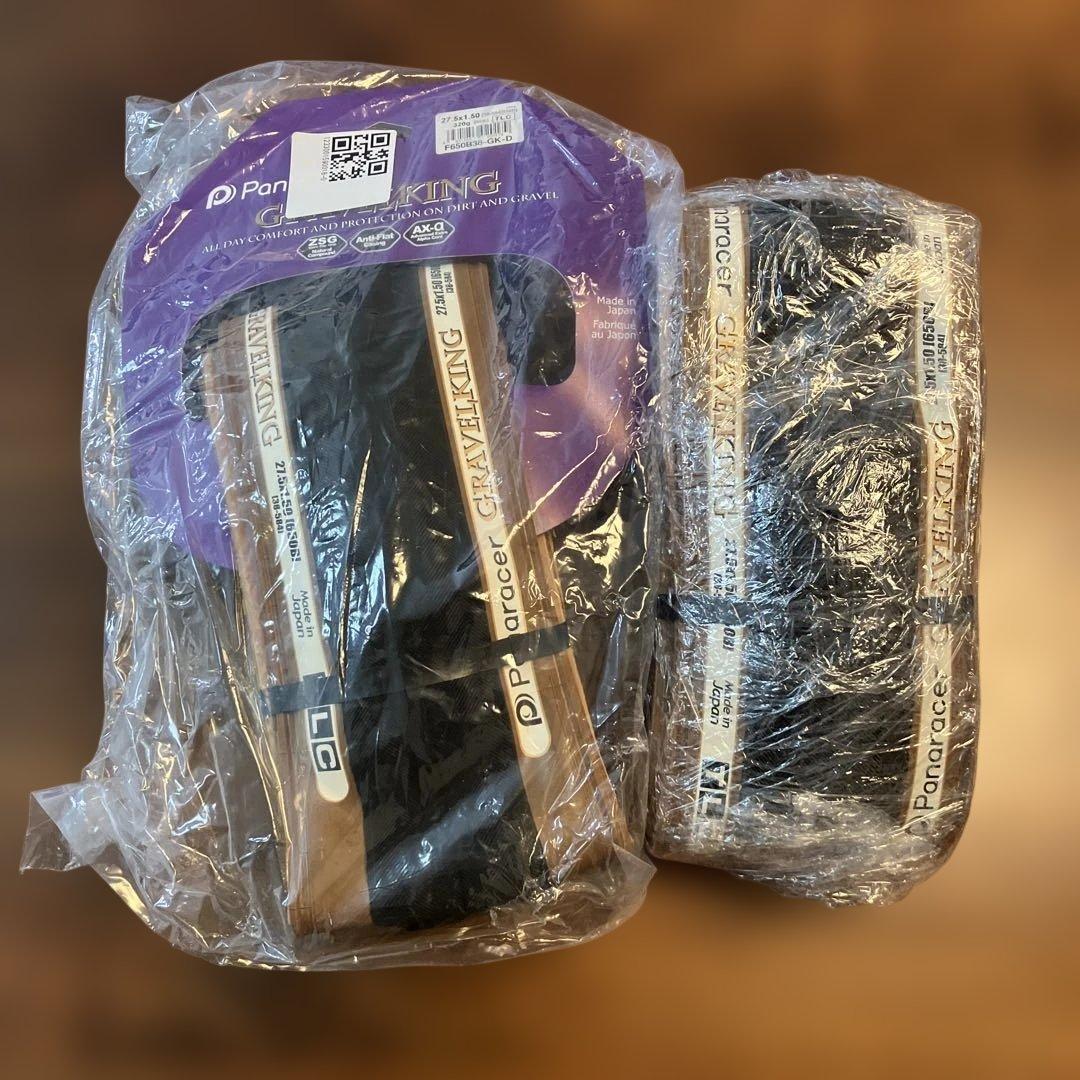 ◽️Fath◽️【グラベルキング】新品27.5×1.50（320g）2本セット