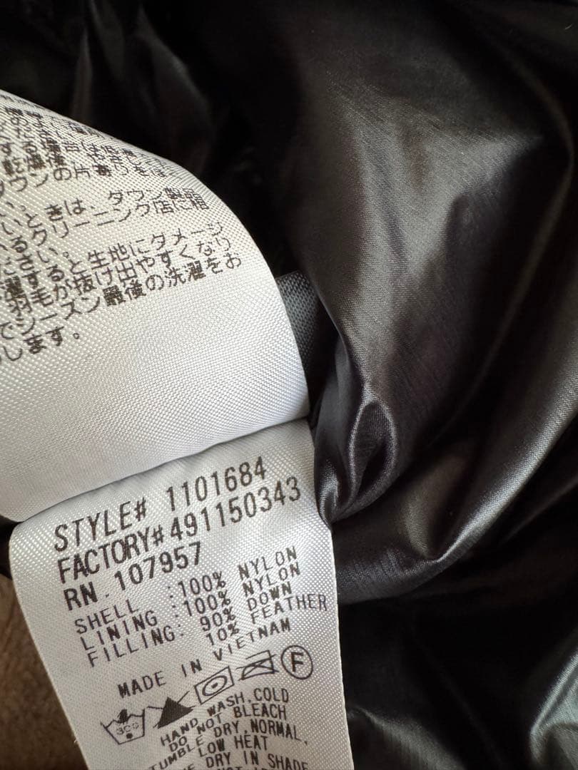 てんまり様　モンベル スペリオダウントラベルコート　ブラックM