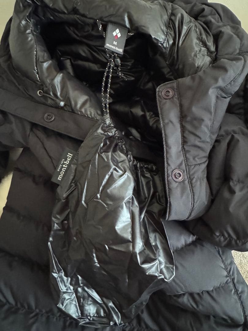 てんまり様　モンベル スペリオダウントラベルコート　ブラックM