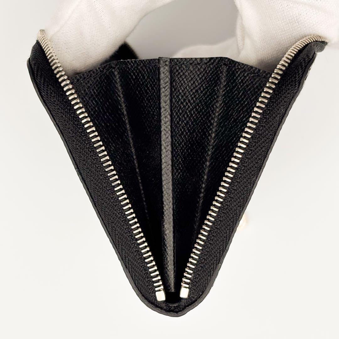 【美品】ルイヴィトン エピ ノワール ジッピー パース M60152