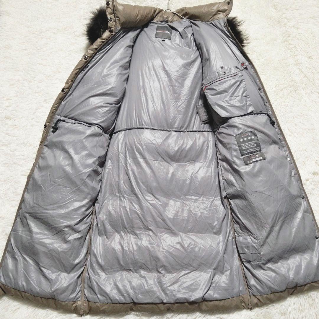 デュベティカ　DUVETICA　フード付き　リアルファー　ダウンコート　38