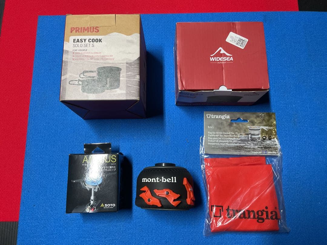 SOTOアミカス動作良好美品&PRIMUS cookerソロSETs他付属品付き