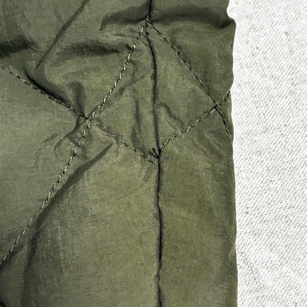 GYMPHLEX ジムフレックス キルトダウンコート サイズ12 オリーブ