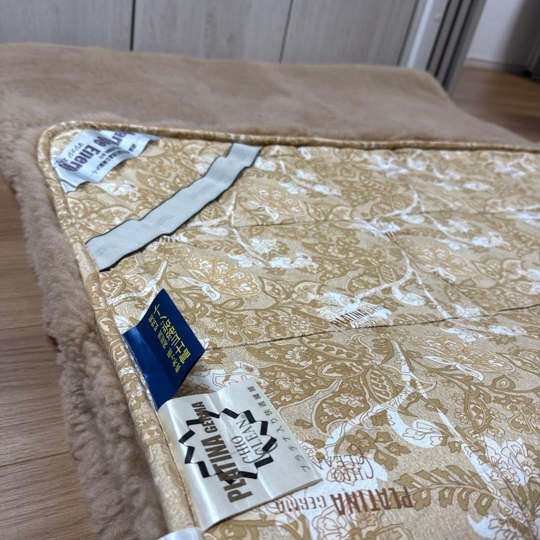 ムートンパッドセミダブルサイズ 120×200cm日本製35mm